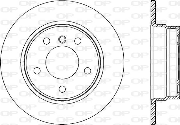 OPEN PARTS Тормозной диск BDA2333.10